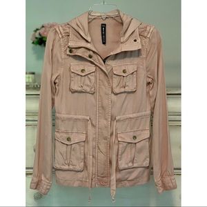 Design Lab | Lightweight Jacket with Hoodie | XS